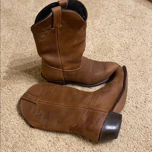 Laredo Cowboy Boots- Brown Leather